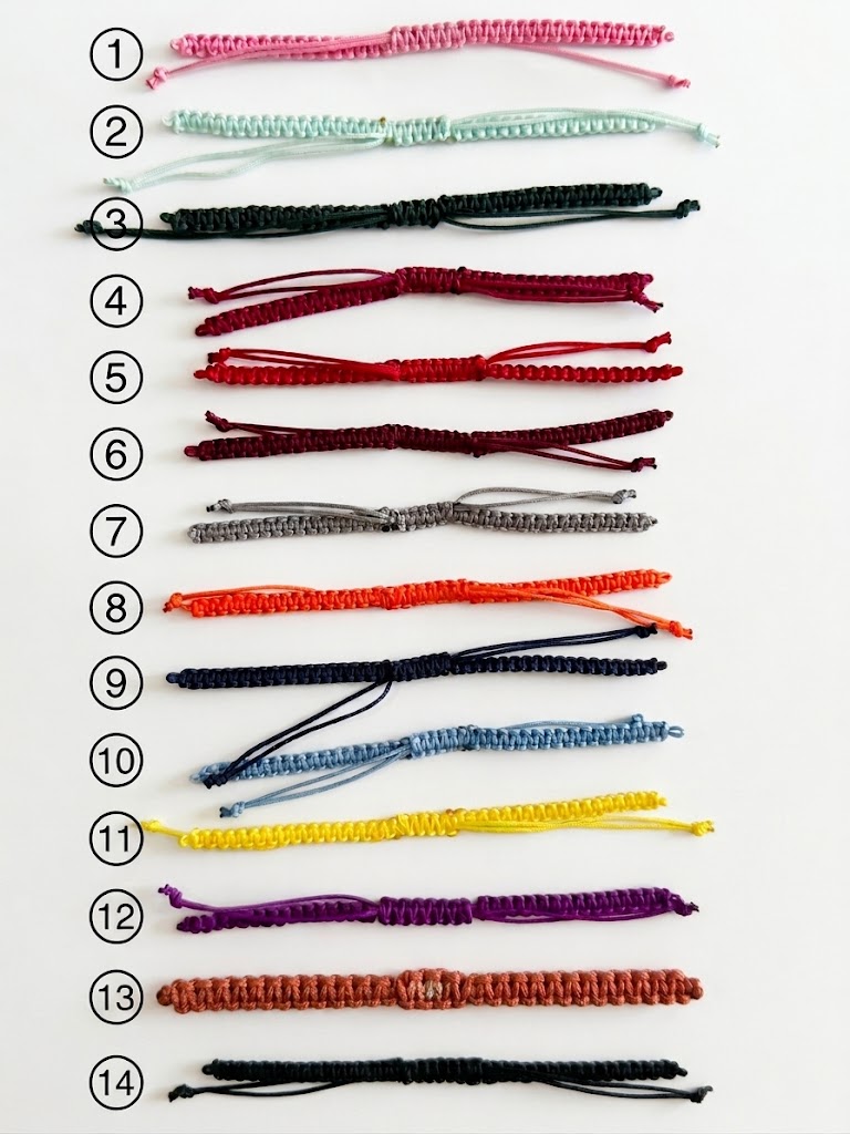 Braccialetto macrame
